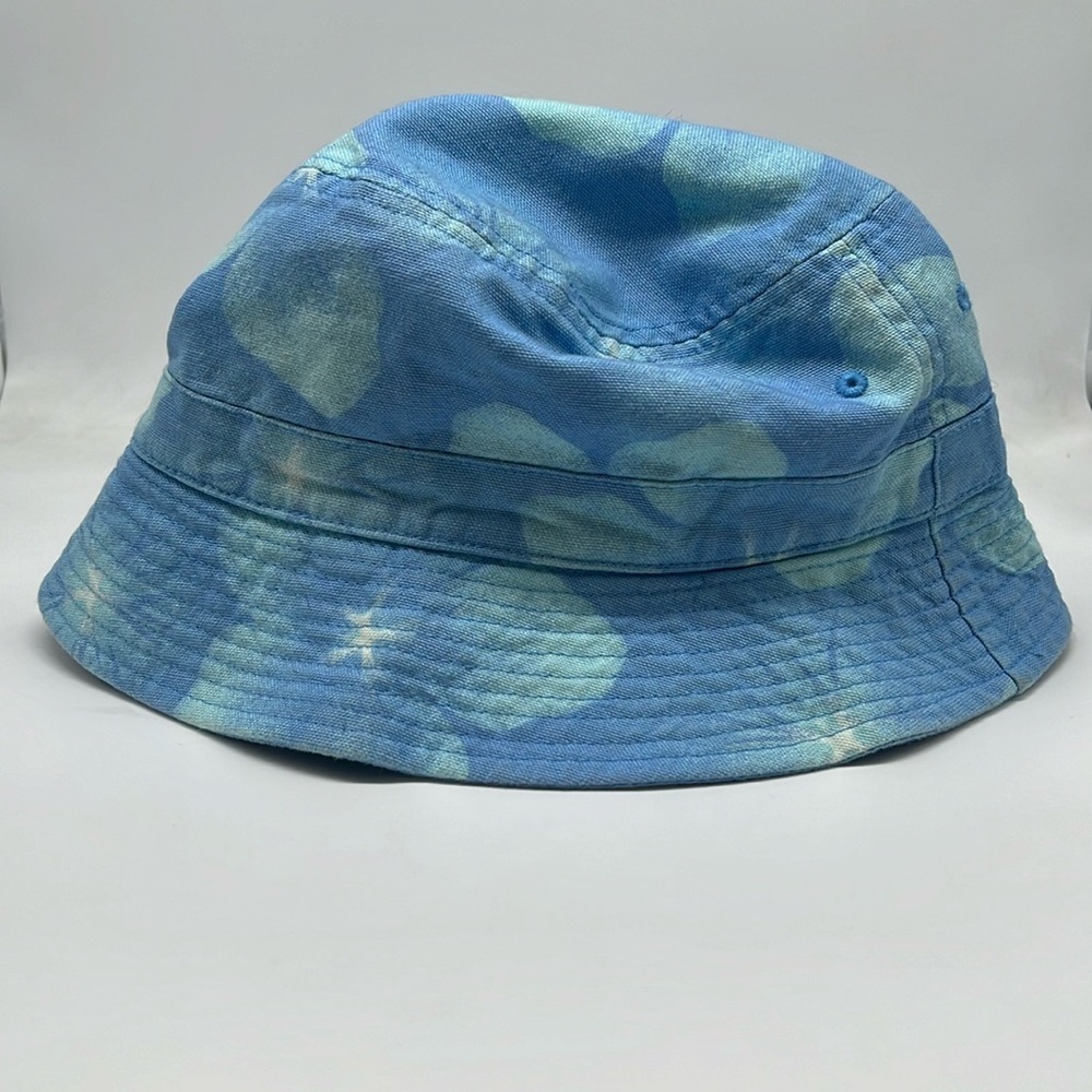 GAP Y2K Bucket Hat Blue Floral